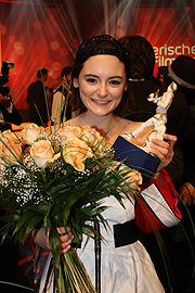 Bayerischer Filmpreis 2016:  Beste Nachwuchsdarstellerin Lea van Acken (&copy;Foto: Martin Schmitz)